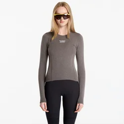 Majice Pas Normal Studios Womens Thermal Long Sleeve Baselayer Dark Coffee M