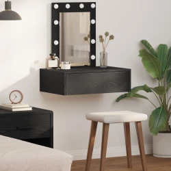 Toaletni stol s ladicama Crna 60 x 40 x 70 cm Konstruirano drvo