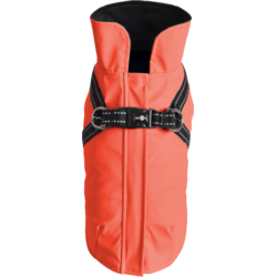 Bobby Pasji dežni plašček Tom, coral - 48L