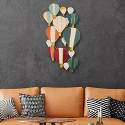Wallity Zidna dekoracija Kapadokya, 105x53 cm, Šarena