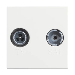 CLASSIA TV/RD UTIČNICA RF-M/RF-Ž/14dB/75OHM PROLAZNA 2M BIJELA