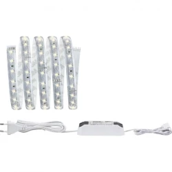 Paulmann LED-trakovi-osnovni komplet z vtičem 24 V 150 cm toplo-bele barve Paulmann MaxLED 500 70668