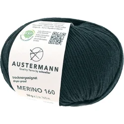 Austermann Merino 160 97610-202 Black Pletilna preja