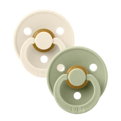 BIBS Cucle, 0-6m, 2 komada, Sage & Ivory