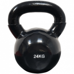 RING kettlebell teg sa ručkom 24kg , crna