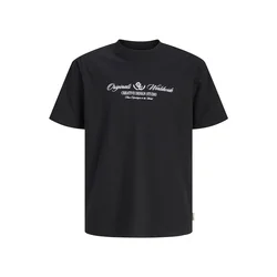 Jack & Jones Junior Majica JORTORONTO črna/bela