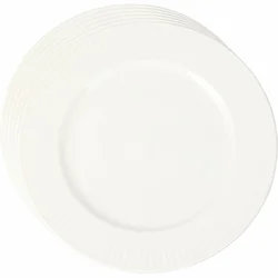 Komplet 6 porcelanskih desertnih krožnikov, Linie20 cm