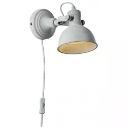 BRILLIANT  Lampa LED zidna Katie Qpar 51 GU10 35W siva 90230/70