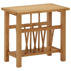 Stolić za časopise 45 x 27 x 42 cm od masivne hrastovine