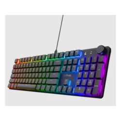 Tastatura TRUST GXT866 TORIX žična Gaming/ Mehanička/US/crna