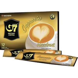 Trung Nguyen G7 Instant Cappuccino paket s orašastim plodovima 12 x 18 g