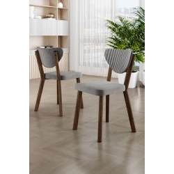 HANAH HOME Set stolica (6 komada) Arfe Grey Brown