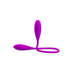 Pretty Love Sneky Vibe Vibrator za parove, 7 funkcija vibracije, 60 cm, Ljubičasti