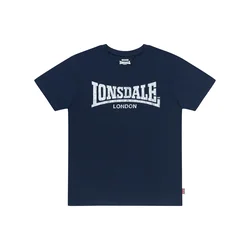 LONSDALE Majica Kai mornarska/bela
