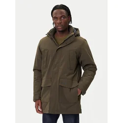 Jack Wolfskin Parka Canyon Shield A65119 Zelena Regular Fit