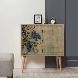 Aberto Design Komoda Trio 80x90x40cm Hrast