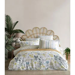 Hope White Green Yellow Ranforce Super King Posteljina Set