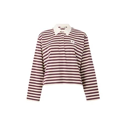 Marimekko Majica kremna/vinsko rdeča