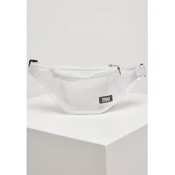 Transparent shoulder bag transparent white