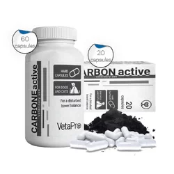 VetaPro Carbon aktivni ugalj 20 kapsula