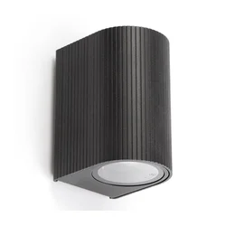 FARO 70322 - Spoljašnje zidno svetlo ESTELA 1xGU10/5W/230V IP65 crno