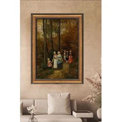 Wallity Zidna dekoracija ATCRCVCNVSMDL27, 70 x 100 cm, Šarena
