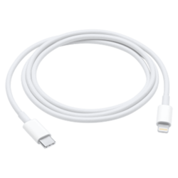 Apple USB-C Lightning Kabl, 1m, Beli