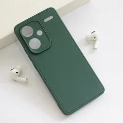 Maska 3D Camera za Xiaomi Redmi Note 13 Pro Plus (EU) 5G tamno, Zelena