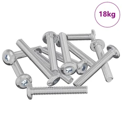 Vijak za zaključavanje Jednobojno 2514 pcs Srebrno Čelik