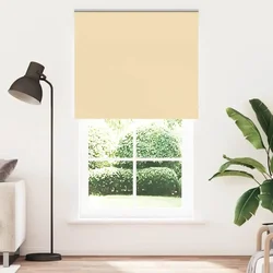 Rolo zavjesa Blackout Bež 120x230 cm Širina tkanine 116,6 cm