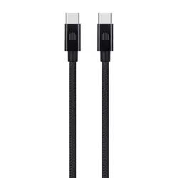Dviced Cable USB-C to USB-C Nylon Textile 1,25m - Black