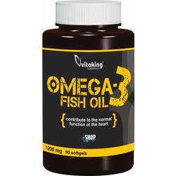 VITAKING ribje olje v kapsulah Omega 3 (Fish Oil), 90 kapsul