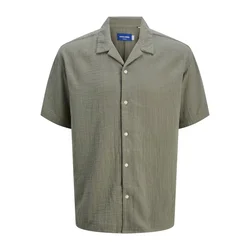 JACK & JONES Muška košulja 12274798, Maslinasta