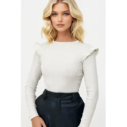 Trend Alacati Stili Ženska bluza ALC-X5194, Krem
