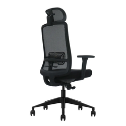 UGD Ergonomska kancelarijska stolica LumbarMax, Crna