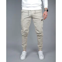 Denistar Muške pantalone 100-2865, Kargo, Bež