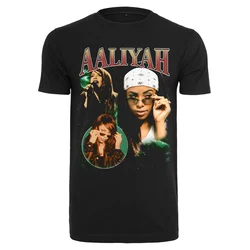Aaliyah Retro Oversize T-Shirt Black
