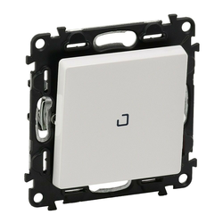 Valena Life stikalo 1/0So (orientacijska LED) bela