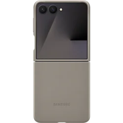 Kožna Kindsuit maska za Samsung Galaxy Z Flip7 Taupe EF-VF766PJEGWW