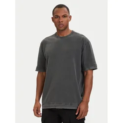 G-Star Raw Majica Washed Distressed D28896-E401 Črna Relaxed Fit