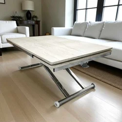 Hanah Home Proširivi trpezarijski sto, Beli