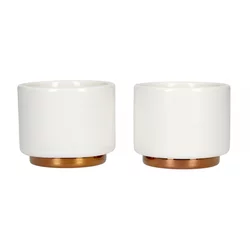Fellow Monty Espresso Cup White 90 ml 2x