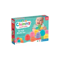 Klementoni Klemi Mekana igračka u obliku kocke, 10 delova