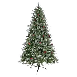 Novogodišnja jelka, Sa šišarkama, 150cm, Zelena