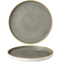 CHURCHILL Stonecast Peppercorn Grey plitev krožnik, premer: 260 mm (6 kos)