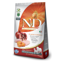 N&D Bundeva hrana za pse - Piletina i Nar (Adult, Medium & Maxi) 2.5kg