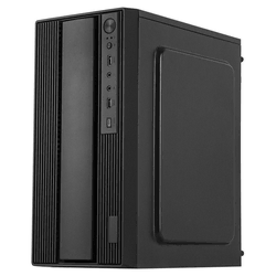 EUROCASE MicroT MC MF-300B / brez napajalnika / 2x USB 3.0 / USB-C / črna