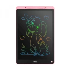 XO barvna LCD grafična tablica za risanje in pisanje, roza - diagonala 40,64cm
