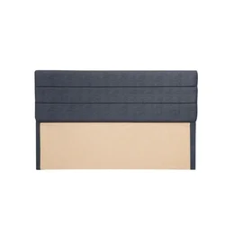 Hanah Home Uzglavlje za krevet Motya, 97x90x7 cm, Antracit