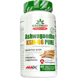 Amix Ashwagandha GreenDay ProVegan KSM-66, 60 kapsula